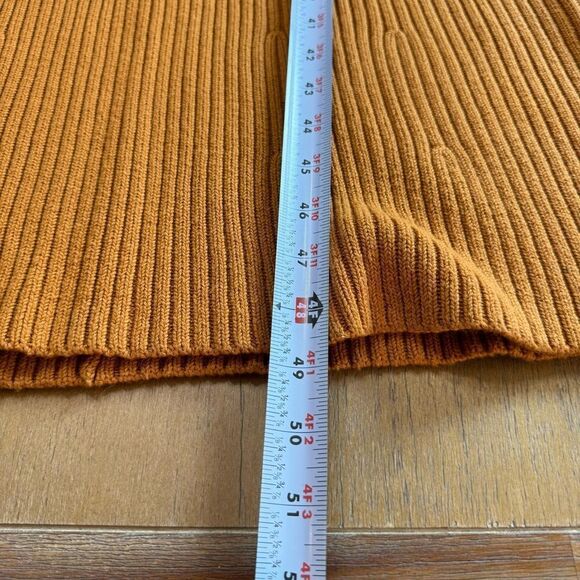 Mara Hoffman‎ Samira Long Sweater Dress Medium Long Sleeve V-Neck Knit Midi - Picture 8 of 15